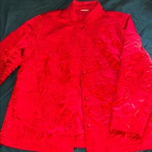 Red Classic Elements Jacket
